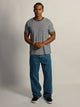 BOATHOUSE BOATHOUSE STRIPED VICTOR CREWNECK TEE - CARBON NAVY - Boathouse