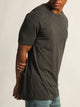 BOATHOUSE ESSENTIALS LONG FIT TEE - DARK GREY - Boathouse