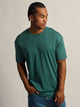 BOATHOUSE ESSENTIALS LONG FIT TEE - DARK GRN - Boathouse