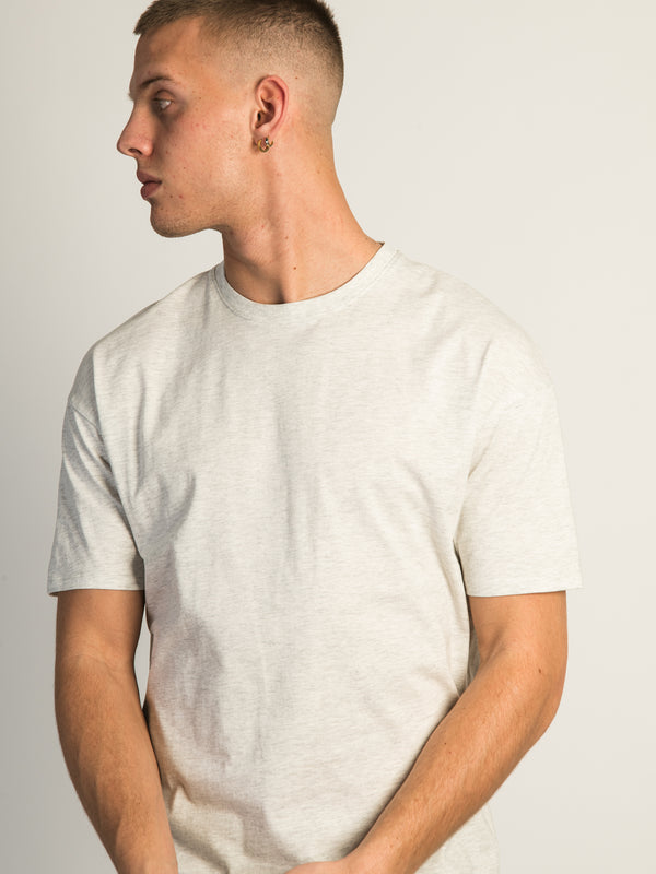 LONG FIT T-SHIRT- OATMEAL