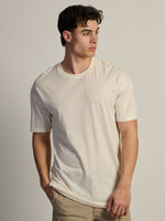 LONG FIT TEE - OFF WHITE