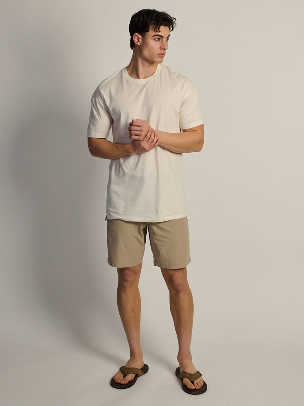 LONG FIT TEE - OFF WHITE