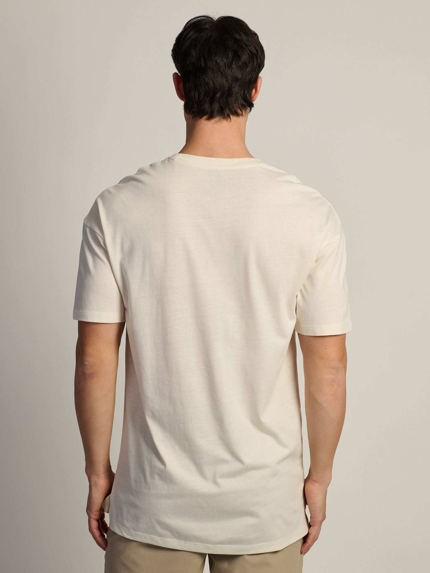 LONG FIT TEE - OFF WHITE