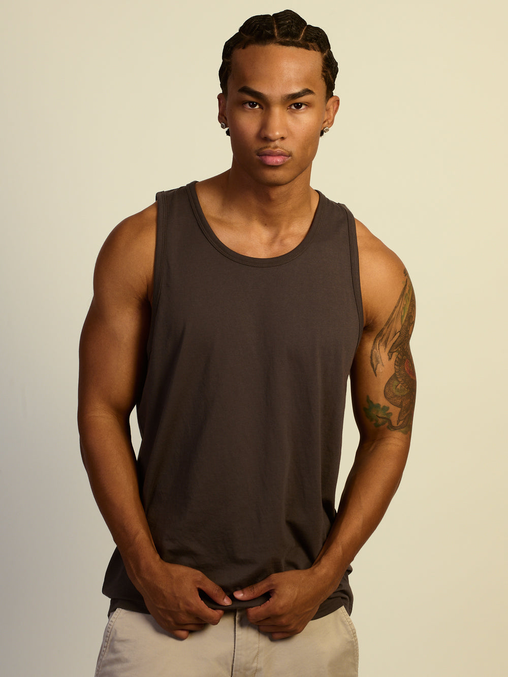 ESSENTIAL TANK - CHARCOAL
