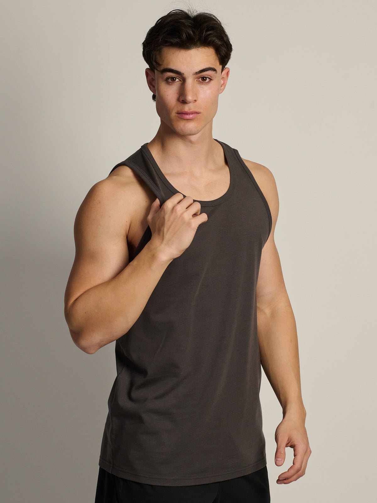 ESSENTIAL TANK - CHARCOAL