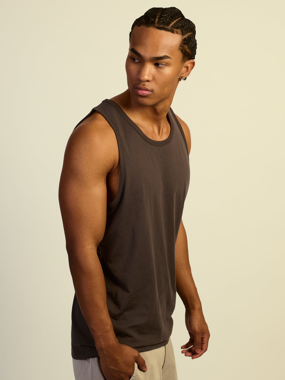 ESSENTIAL TANK - CHARCOAL