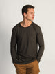 BOATHOUSE LONGLINE LONG SLEEVE TEE - CHARCOAL - Boathouse