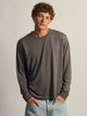 BOATHOUSE ESSENTIALS LONG SLEEVE TEE - CHARCOAL - Boathouse