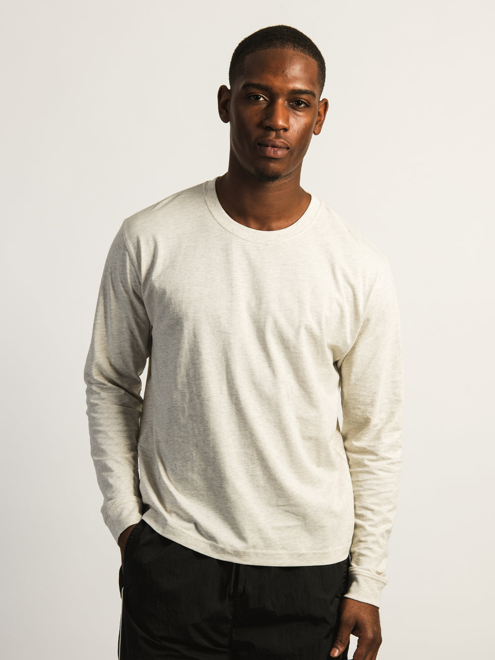 T-SHIRT LONGUES MANCHES - OATMEAL