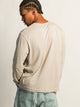 BOATHOUSE ESSENTIALS LONG SLEEVE TEE - PEBBLE - Boathouse
