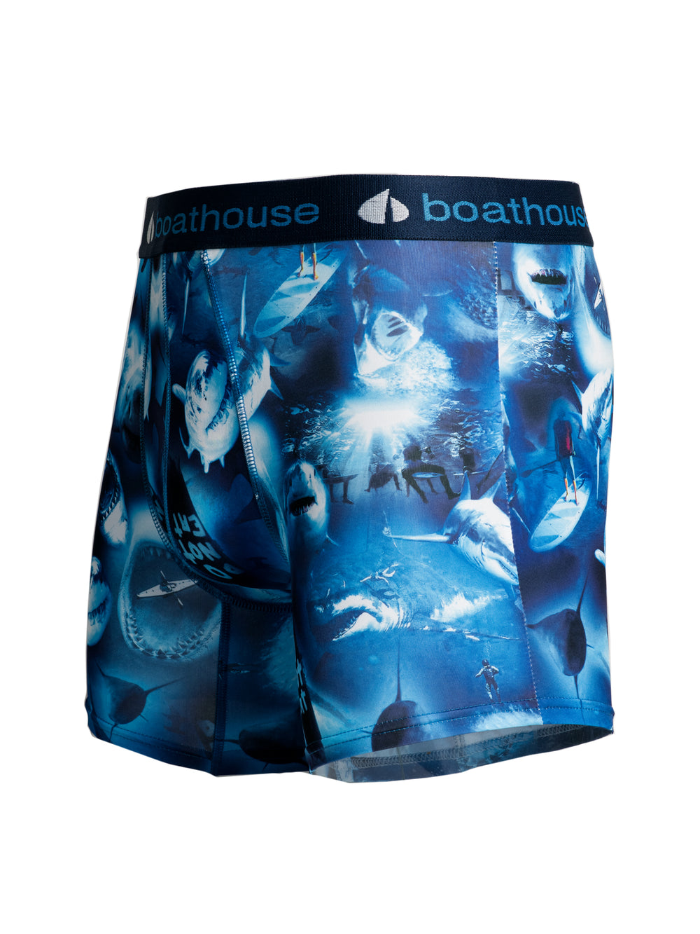 BOATHOUSE NOVELTY BOXER BRIEF - SHARK - CLEARANCE