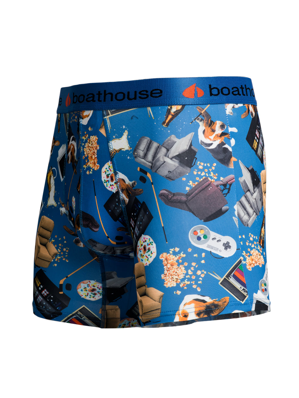 BOATHOUSE NOVELTY BOXER BRIEF - COUCH POTATO - CLEARANCE