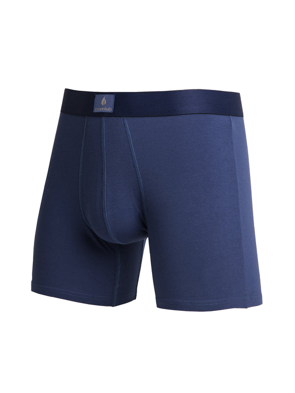 SOLID BOXER BRIEF - BLUE
