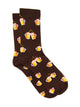 BOATHOUSE BEERS SOCKS - CHOCOLATE - Boathouse
