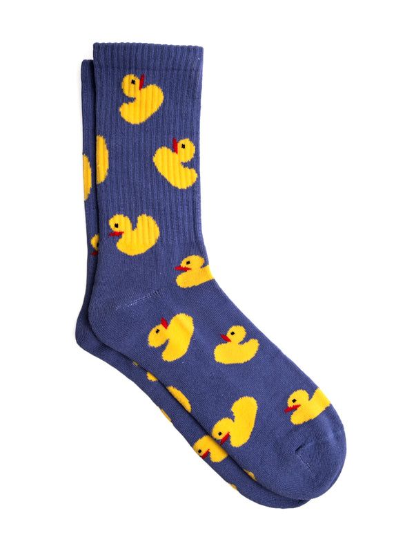 BOATHOUSE DUCKS SOCKS - PURPLE