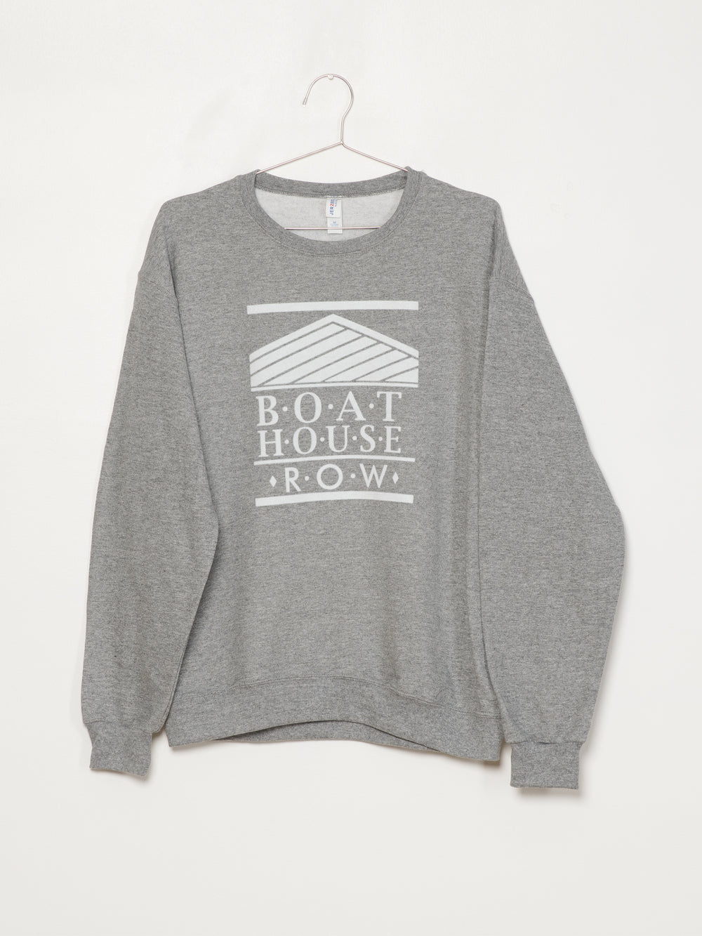 BOATHOUSE RETRO BH LOGO FLOCK - OX GREY - CLEARANCE