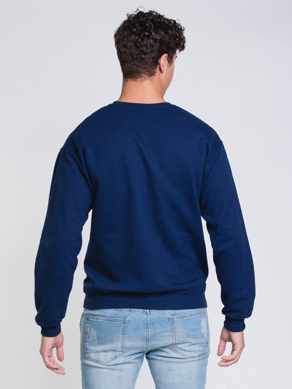 BOATHOUSE RETRO BH LOGO FLOCK - NAVY - CLEARANCE