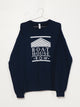 BOATHOUSE BOATHOUSE RETRO BH LOGO FLOCK - NAVY - CLEARANCE - Boathouse