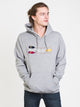 BOATHOUSE MENS RETRO OARS HOOD - OX GREY - CLEARANCE - Boathouse