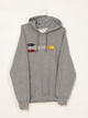 BOATHOUSE MENS RETRO OARS HOOD - OX GREY - CLEARANCE - Boathouse