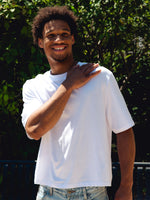 KOLBY SHORT CUT TEE - WHITE