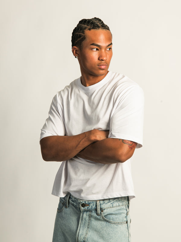 KOLBY SHORT CUT TEE - WHITE