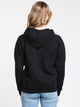 BILLABONG WOMENS LEGACY PULLOVER HOODIE - BLACK - CLEARANCE - Boathouse