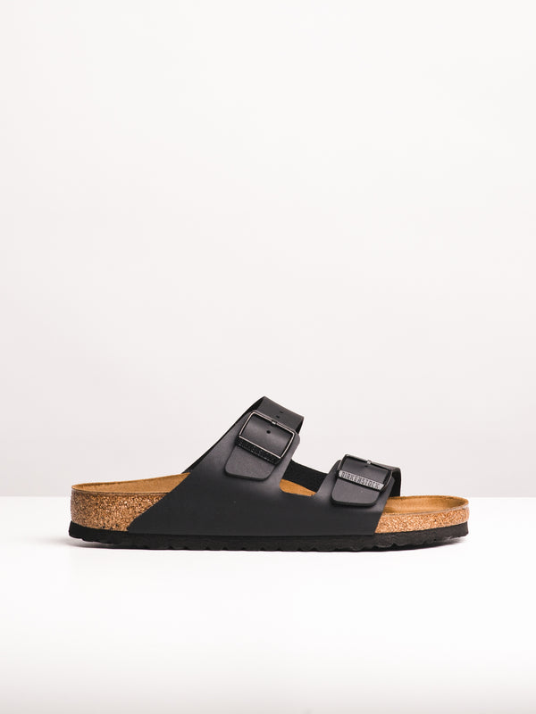 MENS BIRKENSTOCK ARIZONA BLACK SANDALS - BLACK