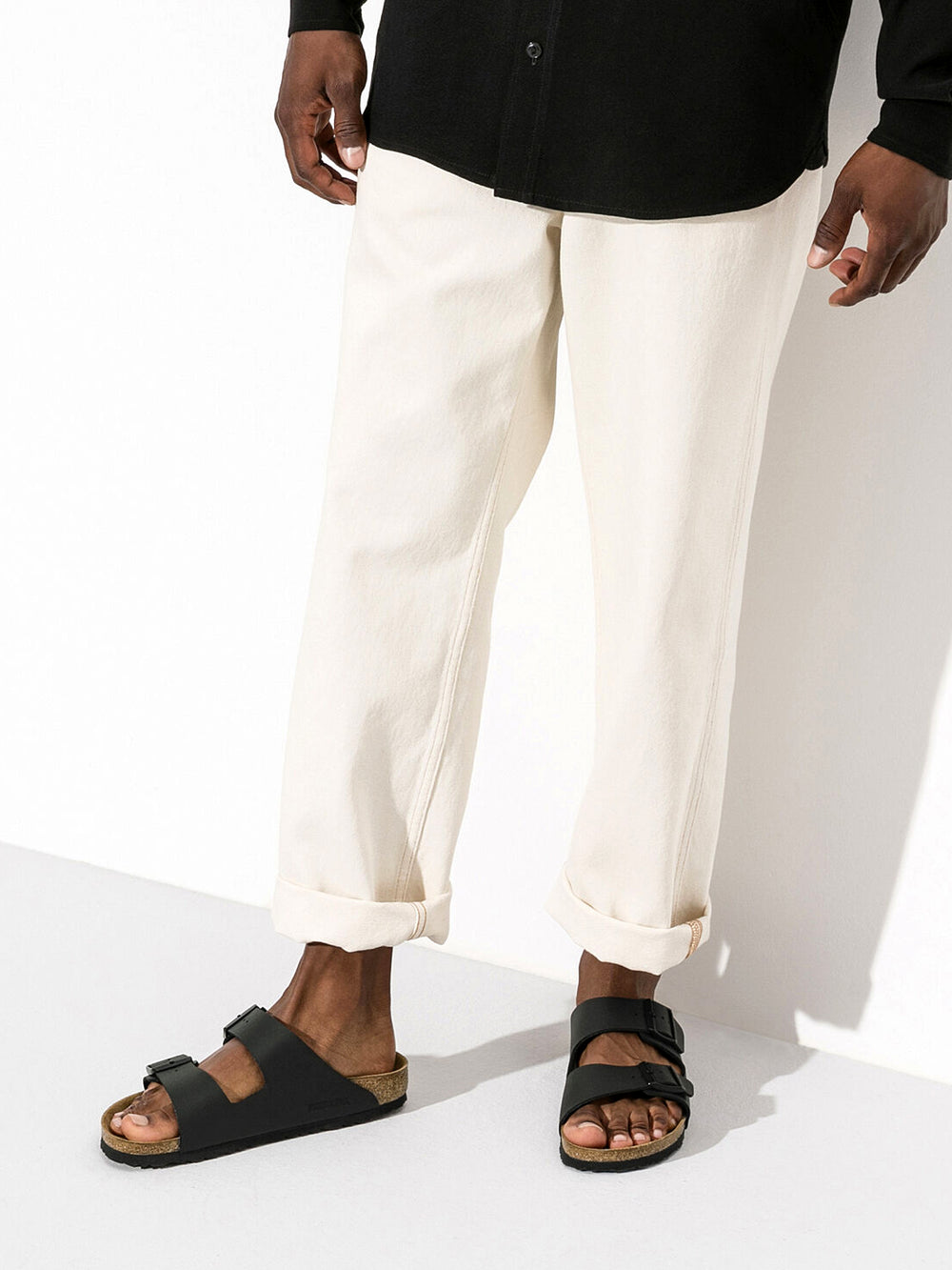 Arizona Sandals Outfit Birkenstock White Sandals Mens MENS