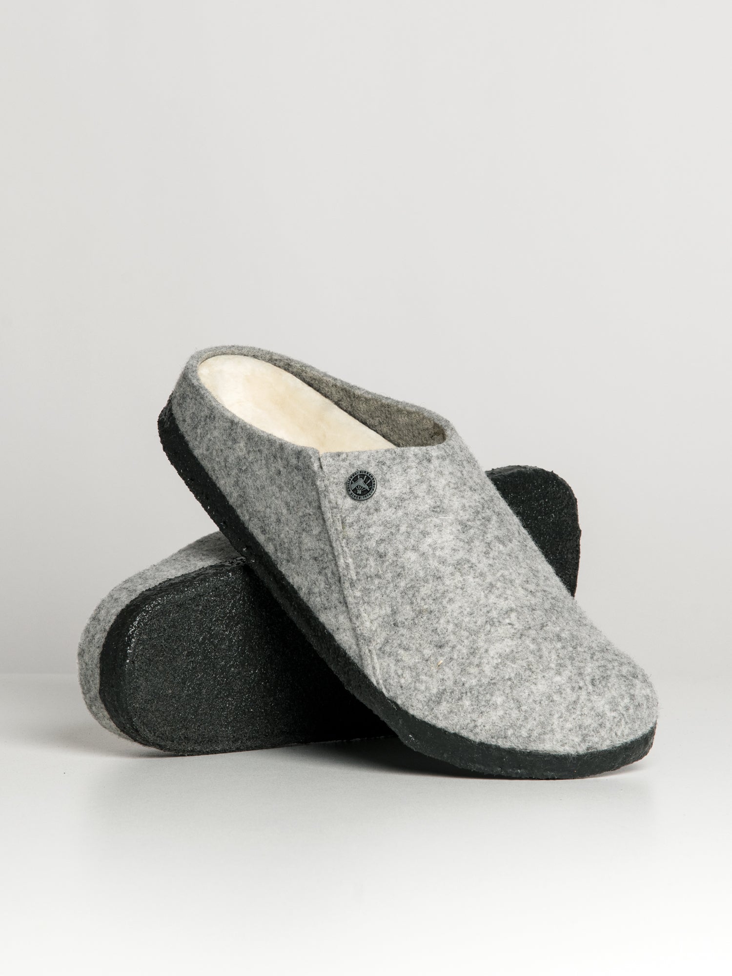 Birkenstock zermatt shearling online slippers mens