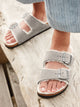 BIRKENSTOCK WOMENS BIRKENSTOCK ARIZONA SHEARLING REGULAR SANDALS  - CLEARANCE - Boathouse