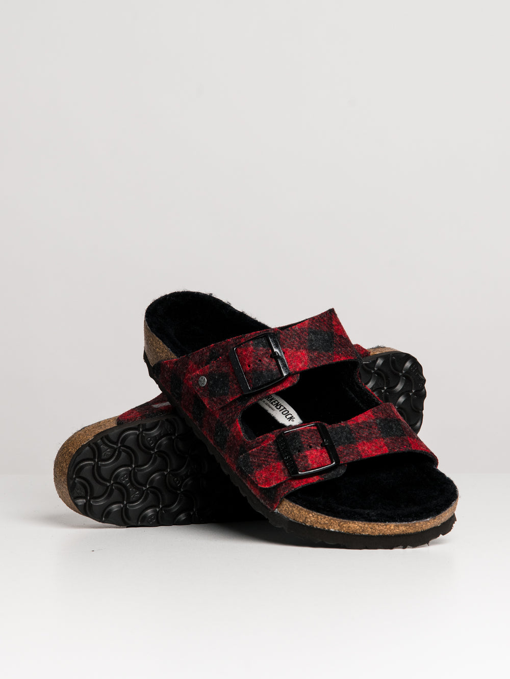 MENS BIRKENSTOCK ARIZONA SHEARLING REGULAR SANDALS  - CLEARANCE