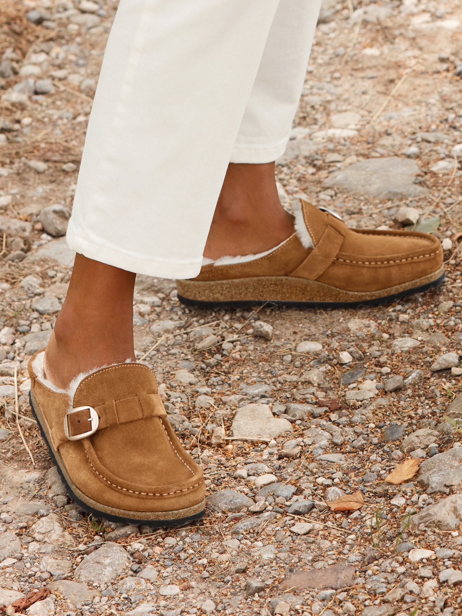 Buckley store shearling birkenstock