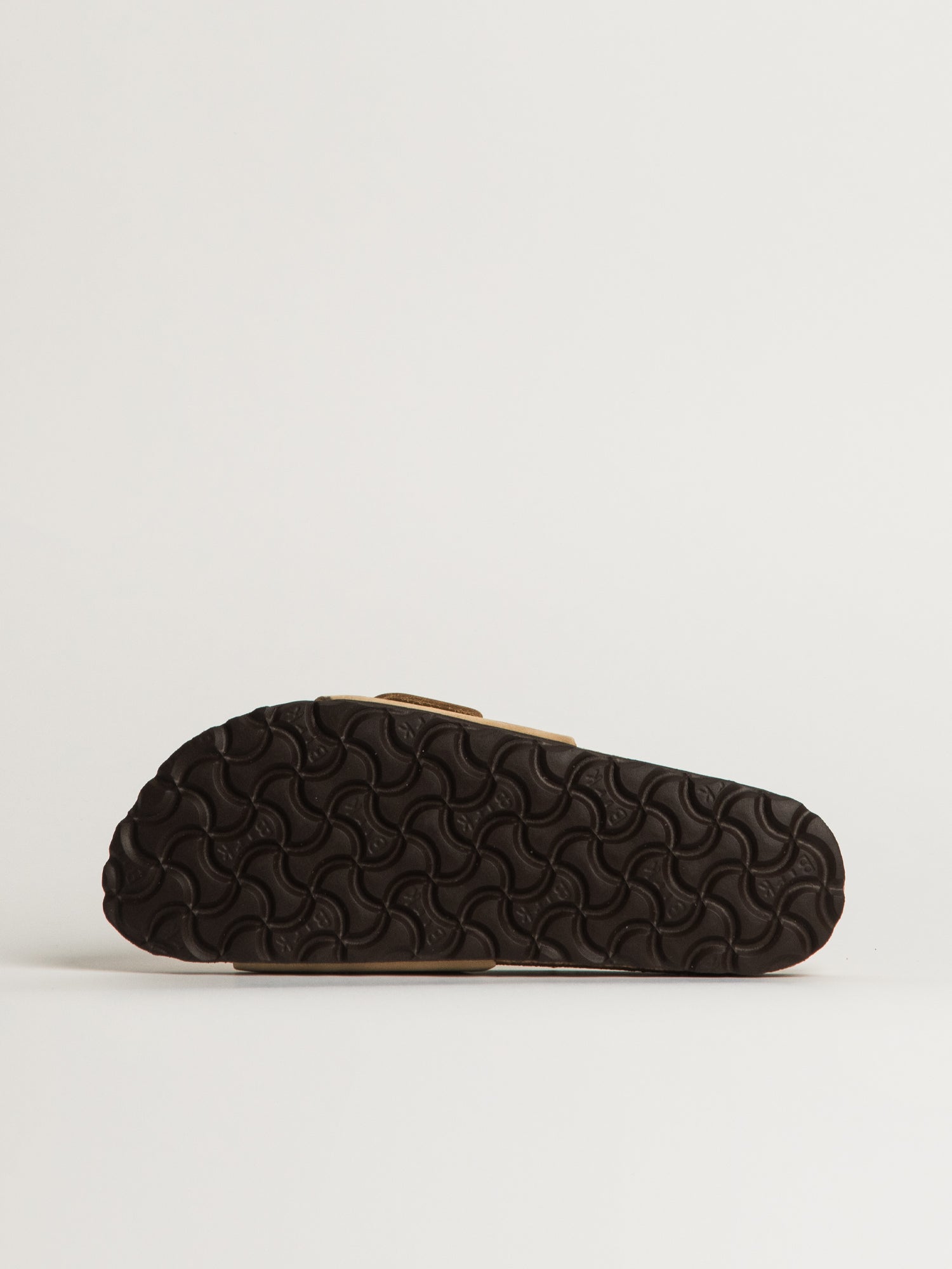 BIRKENSTOCK MADRID BIG BUCKLE NUBUCK SANDAL WOMENS - SAND