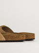 BIRKENSTOCK WOMENS BIRKENSTOCK MADRID BIG BUCKLE NUBUCK SANDAL - SAND - Boathouse
