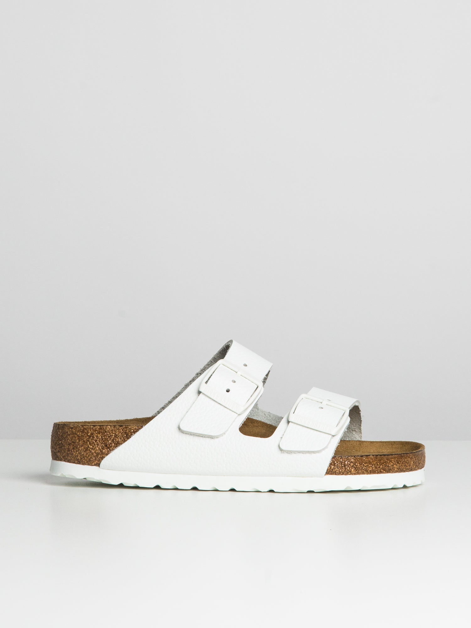 Birkenstock arizona soft online footbed white