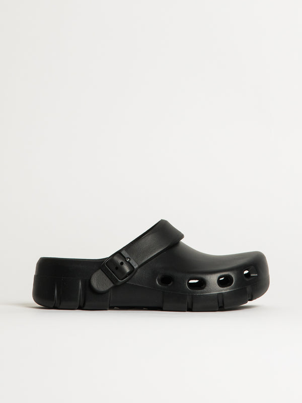 WOMENS BIRKENSTOCK BIRKI FLOW EVA CLOG - REGULAR - BLACK