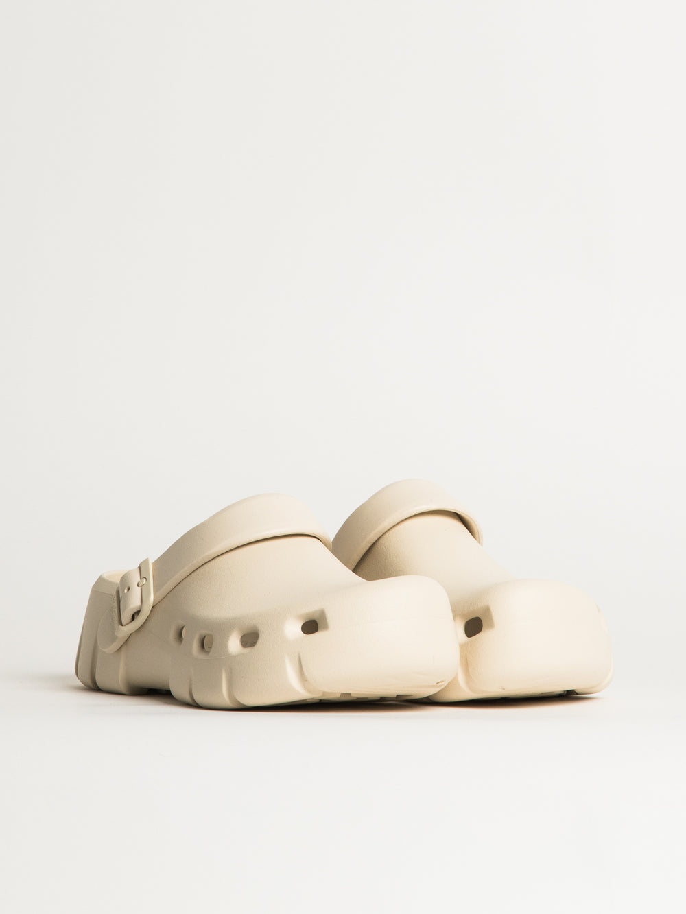 WOMENS BIRKENSTOCK BIRKI FLOW EVA CLOG - EGGSHELL