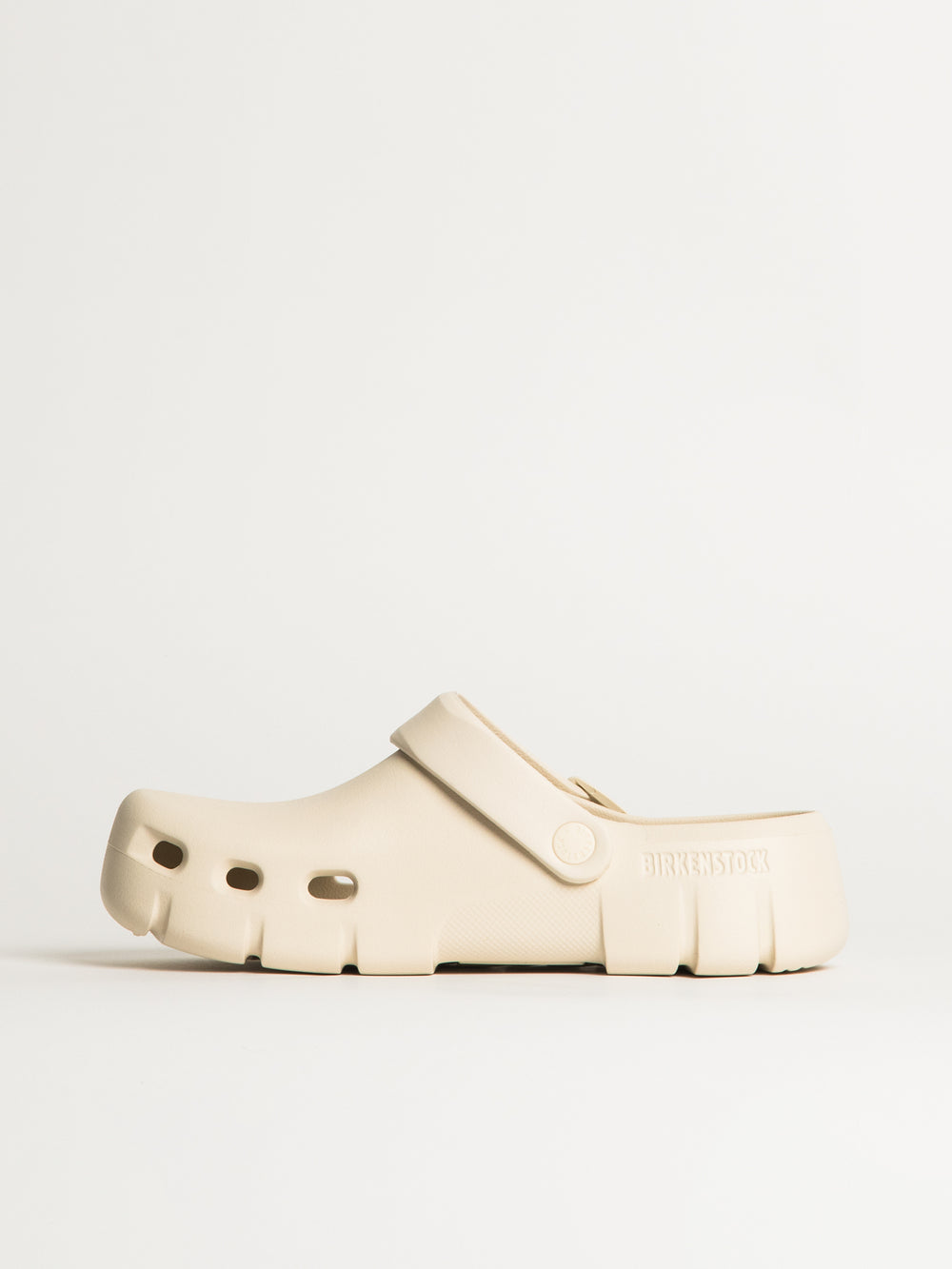 WOMENS BIRKENSTOCK BIRKI FLOW EVA CLOG - EGGSHELL