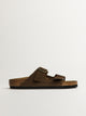 BIRKENSTOCK MENS BIRKENSTOCK ARIZONA CORD SUEDE - DARK TEA - Boathouse