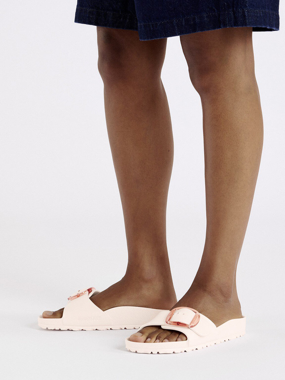 WOMENS BIRKENSTOCK MADRID BIG BUCKLE EVA SANDALS - MEDIUM/NARROW - ROSE