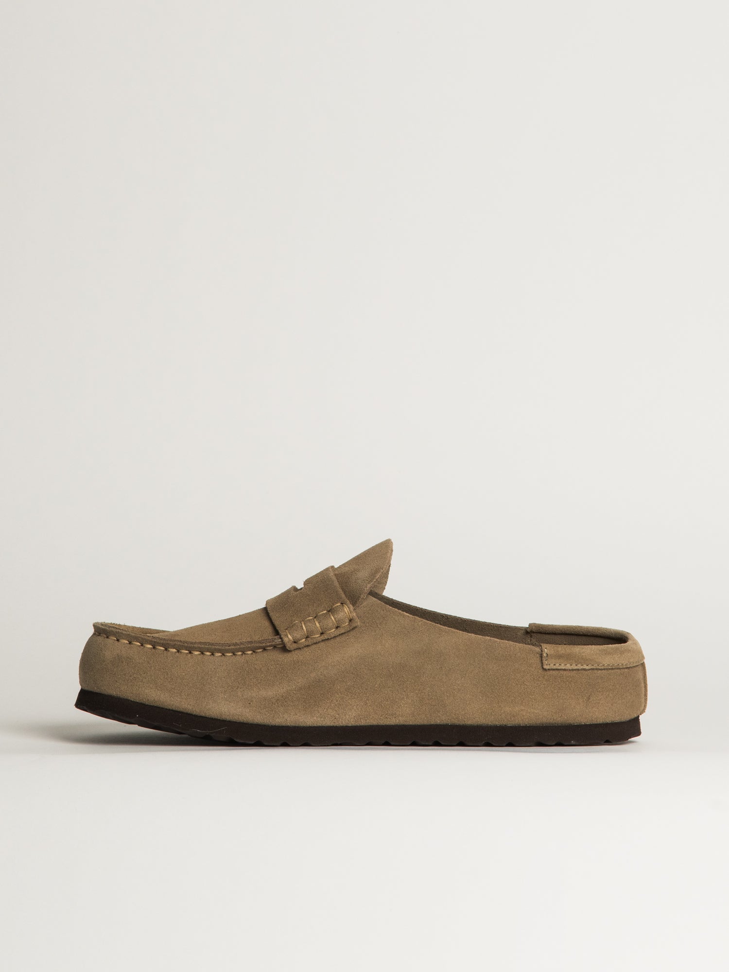 MENS BIRKENSTOCK NAPLES 2.0 GRIP - TAUPE SUEDE