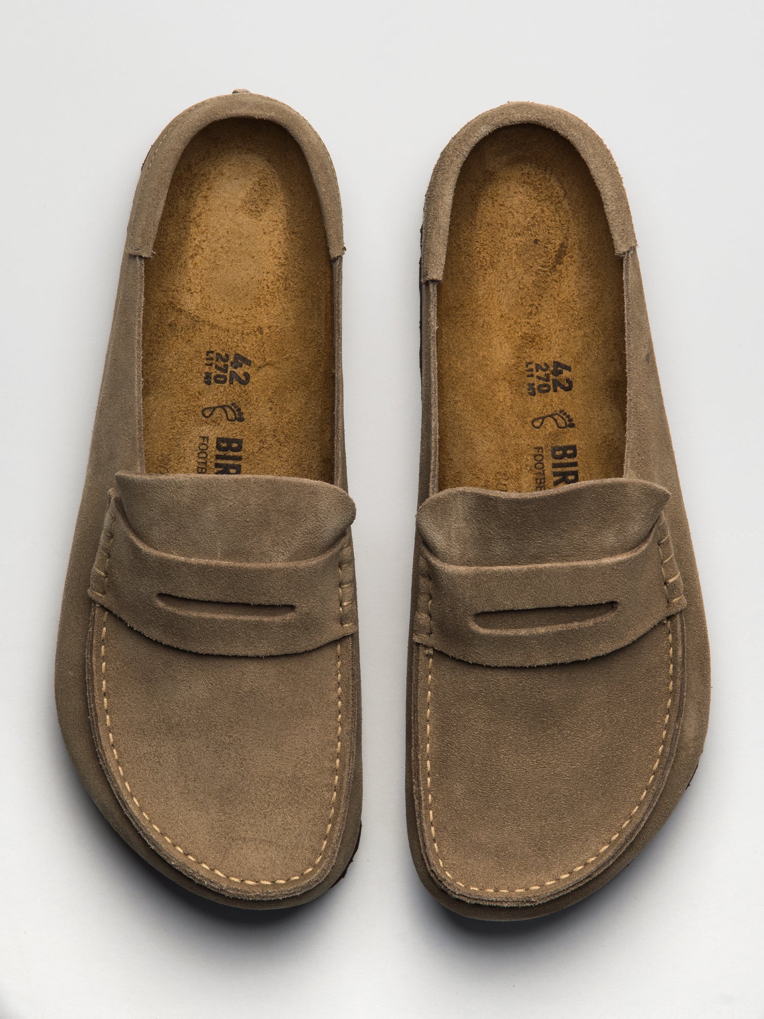 HOMMES BIRKENSTOCK NAPLES 2.0 GRIP - DAIM TAUPE