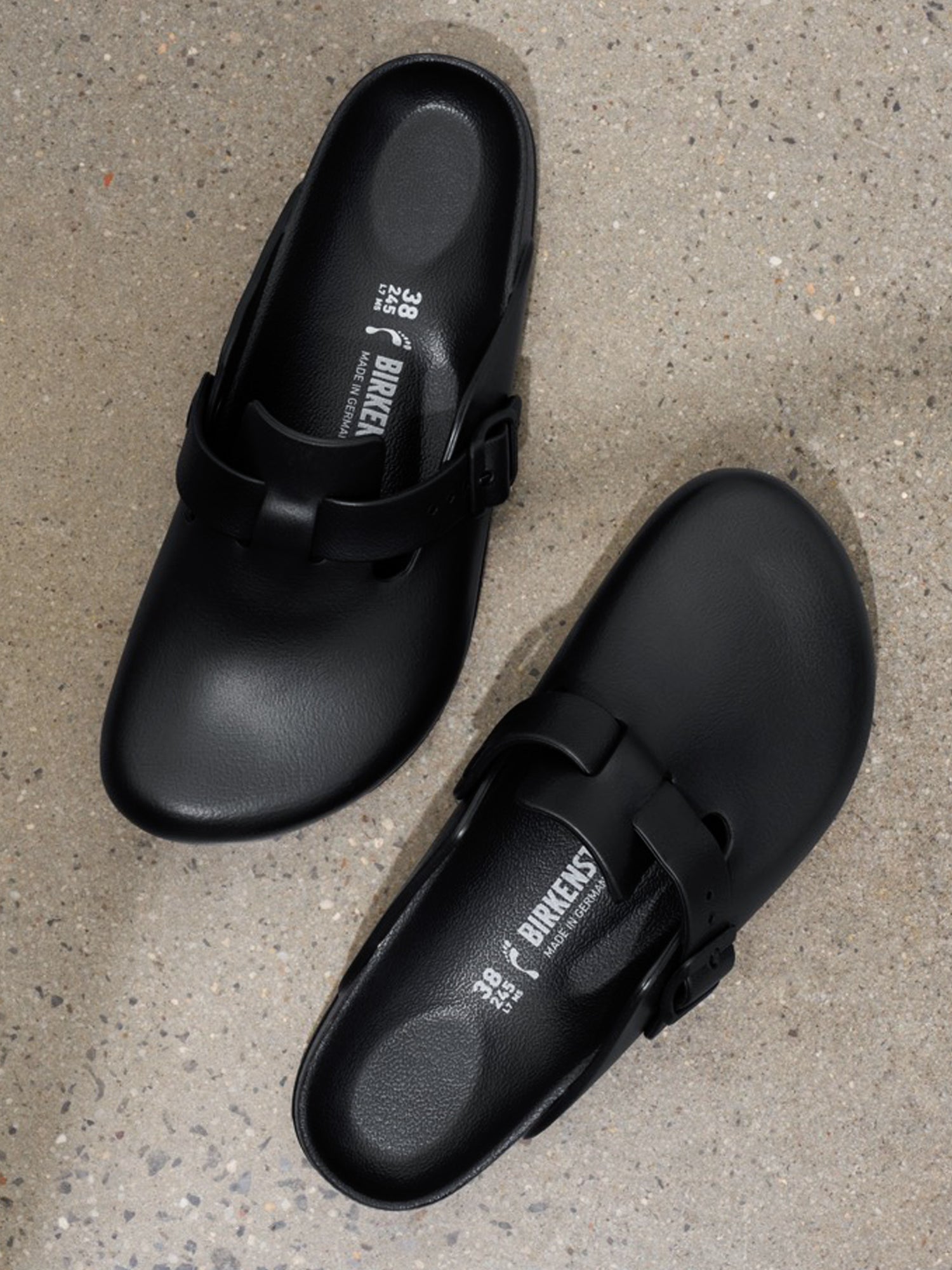 WOMENS BIRKENSTOCK BOSTON EVA CLOG - MEDIUM/NARROW BLACK