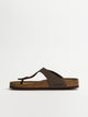 BIRKENSTOCK MENS BIRKENSTOCK GIZEH REG BIRKIBUC SANDALS - Boathouse