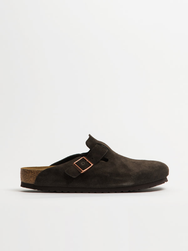 MENS BIRKENSTOCK BOSTON CLOG - MOCHA