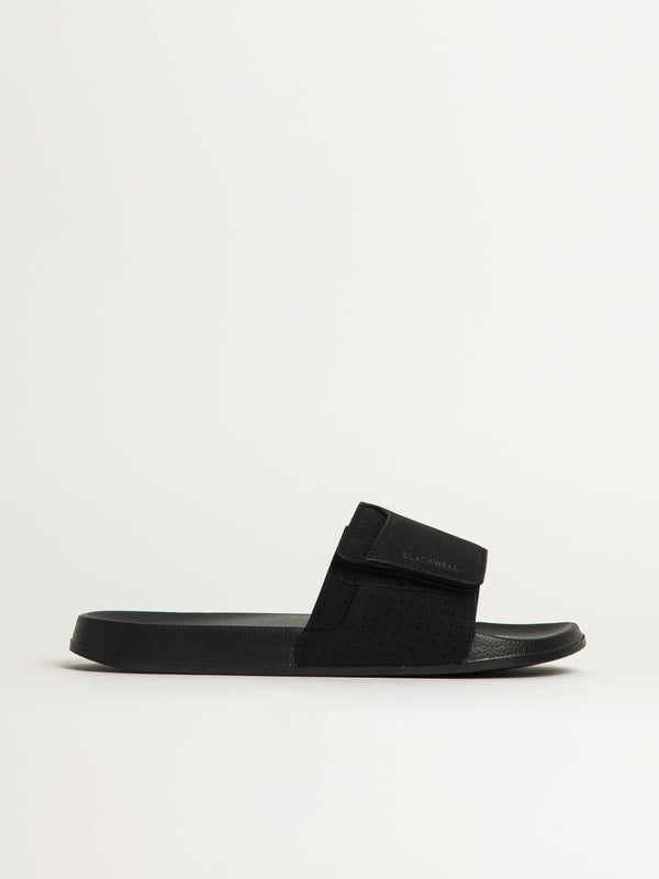 MENS BLACKWELL BEAU ADJUSTABLE SLIDE - BLACK
