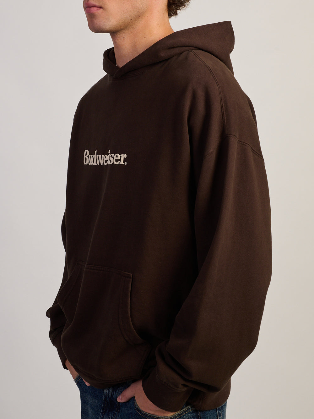 BUD KING OF BEERS RELAXED HOODIE