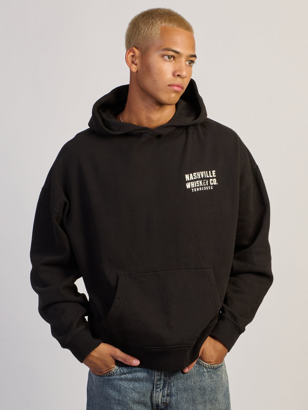 NASHVILLE WHISKEY RELAXED HOODIE