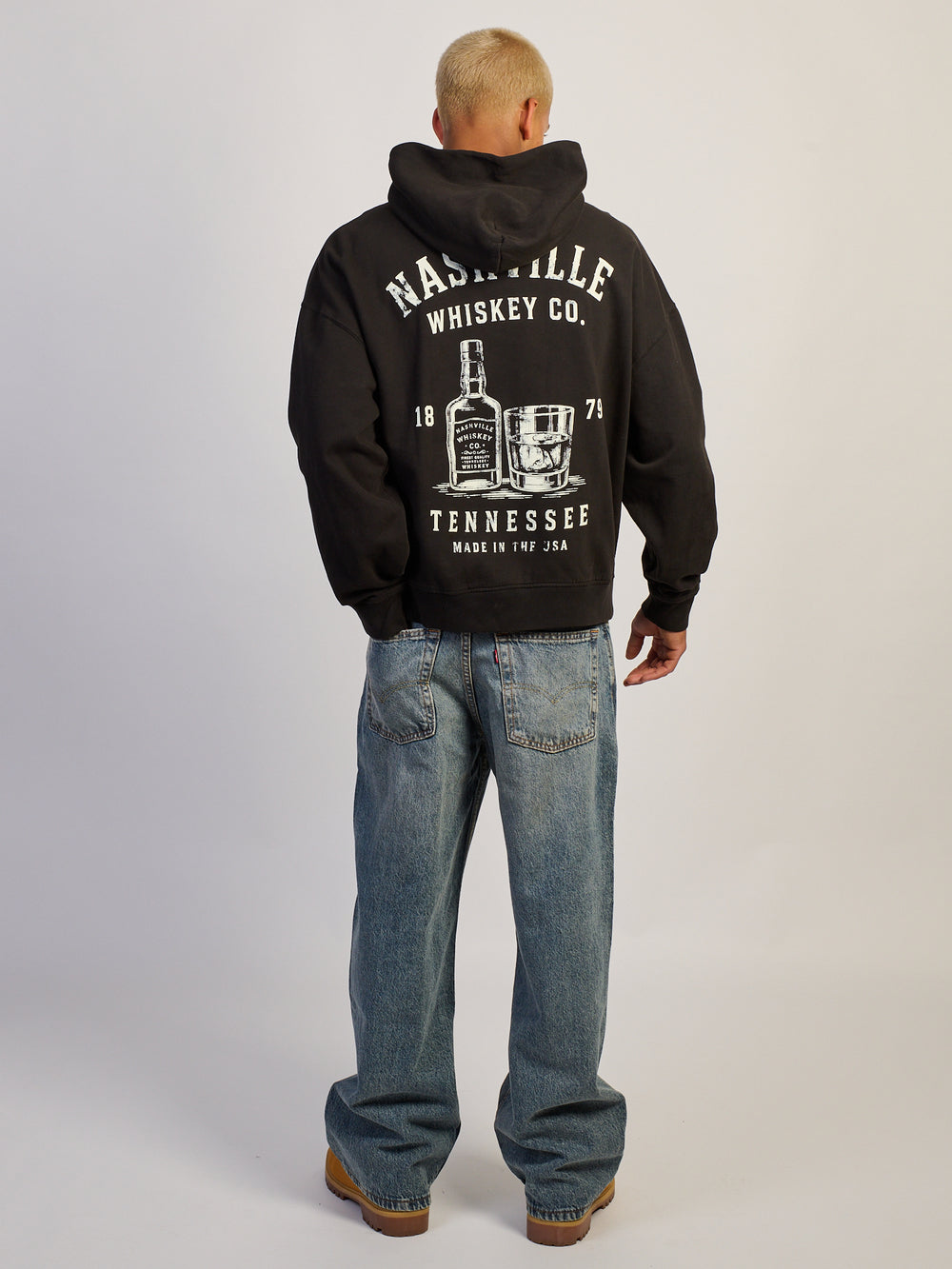 NASHVILLE WHISKEY RELAXED HOODIE